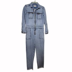 Lucky Brand Denim Jumpsuit Coveralls Medium